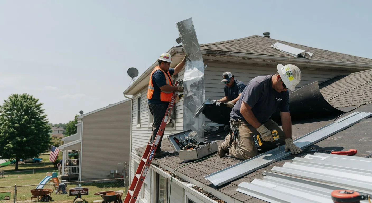 Storm Damage Metal Roof Repair in Howey In The Hills, FL